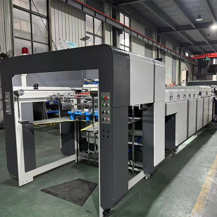 Máy sơn dầu UV giấy dày tự động