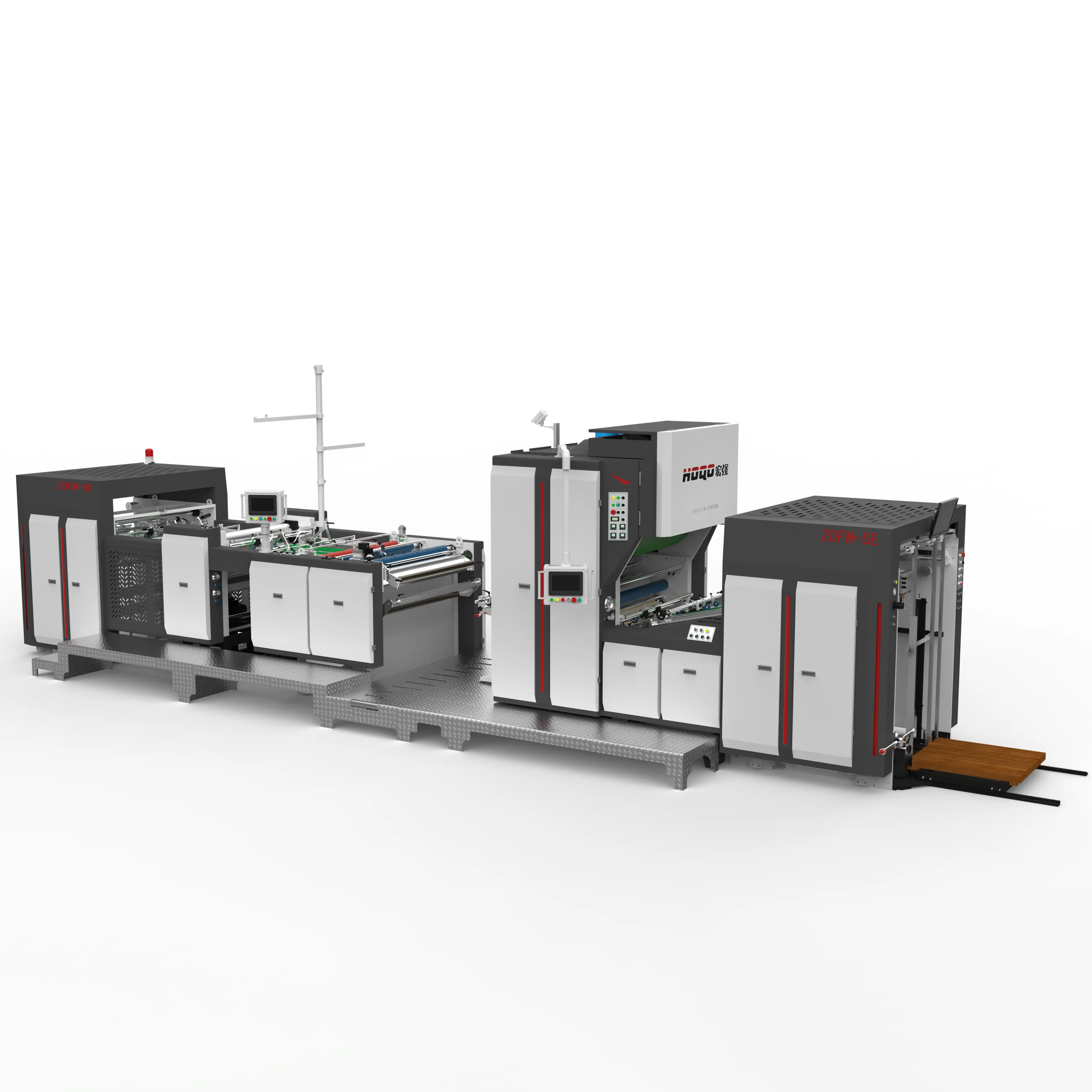 Máy cán dập nổi servo thông minh
